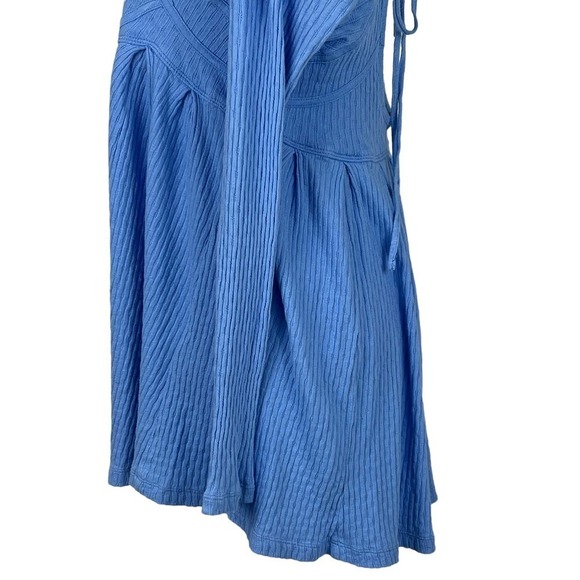 Free PEOPLE ITS ALWAYS YOU WOMENS TOP CORNFLOWER‎ BLUE NEW WITH TAG SIZE XS - Picture 8 of 16